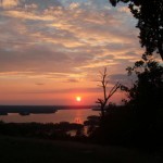 Sunset High Rock Lake